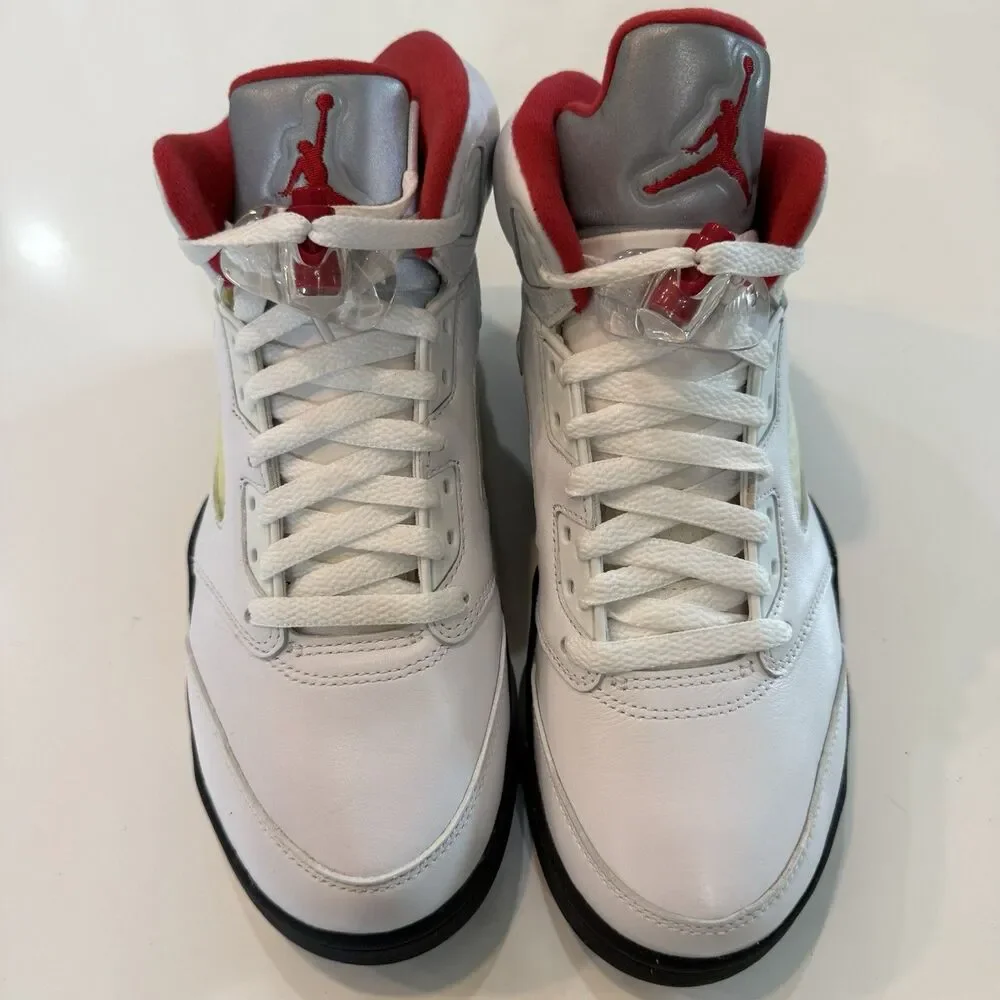 Nike Air Jordan Retro 5 Fire Red 2020 Sz 5.5 Men/ 7 Wmn BRAND NEW Sneakers Shoes